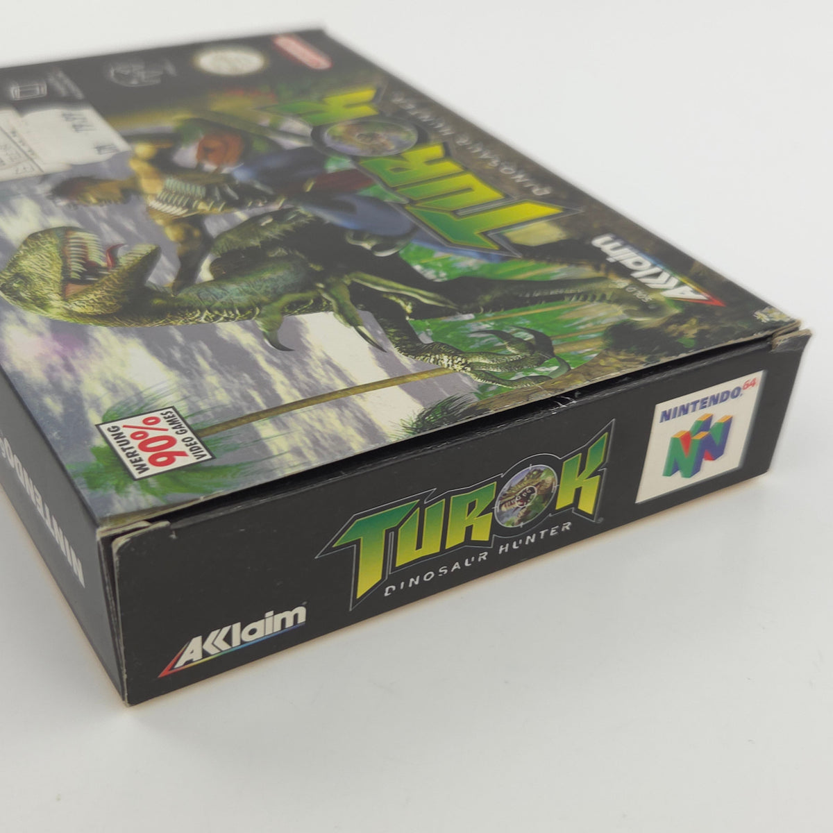 N64 Spiel Turok Dinosaur Hunter Komplett OVP PAL DE