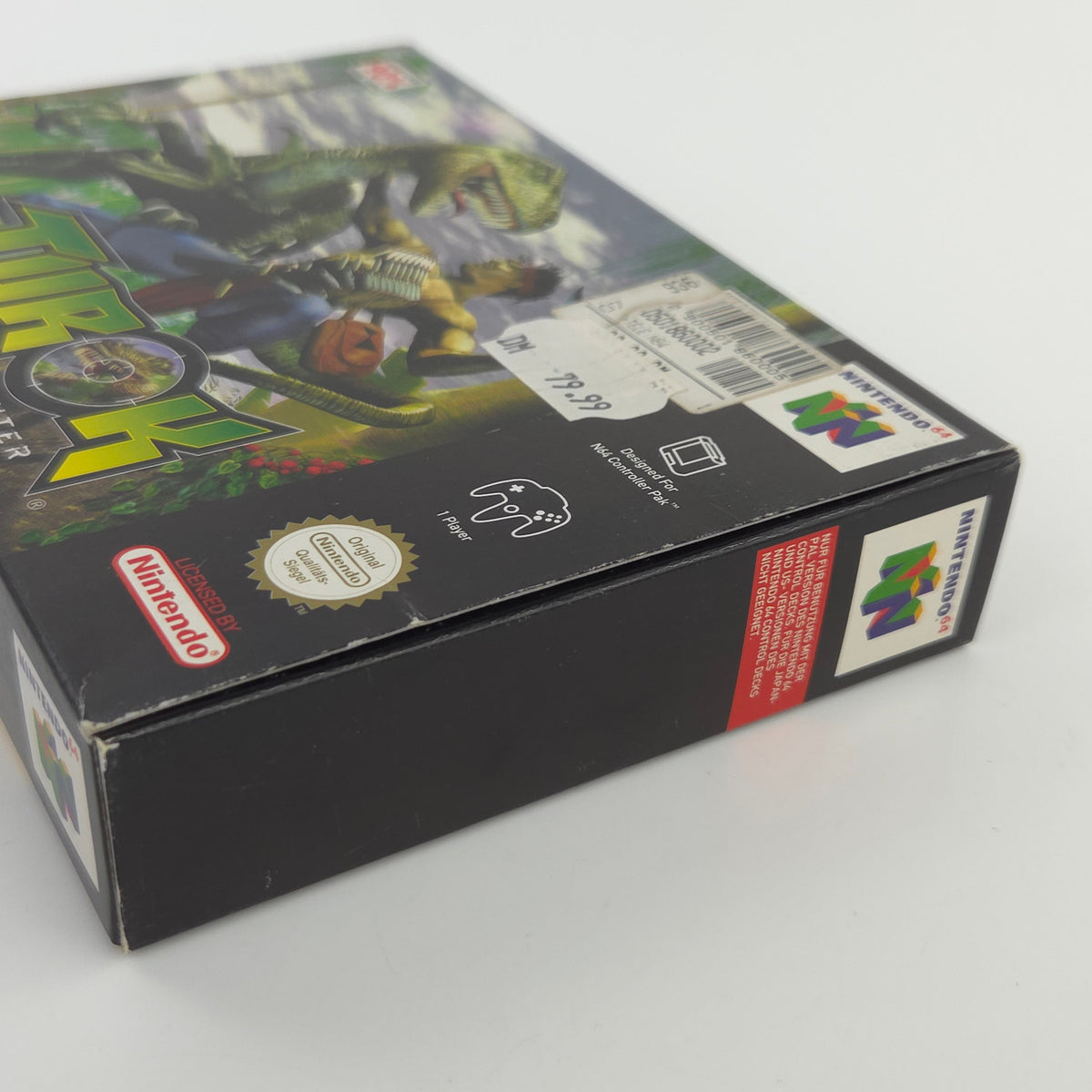 N64 Spiel Turok Dinosaur Hunter Komplett OVP PAL DE