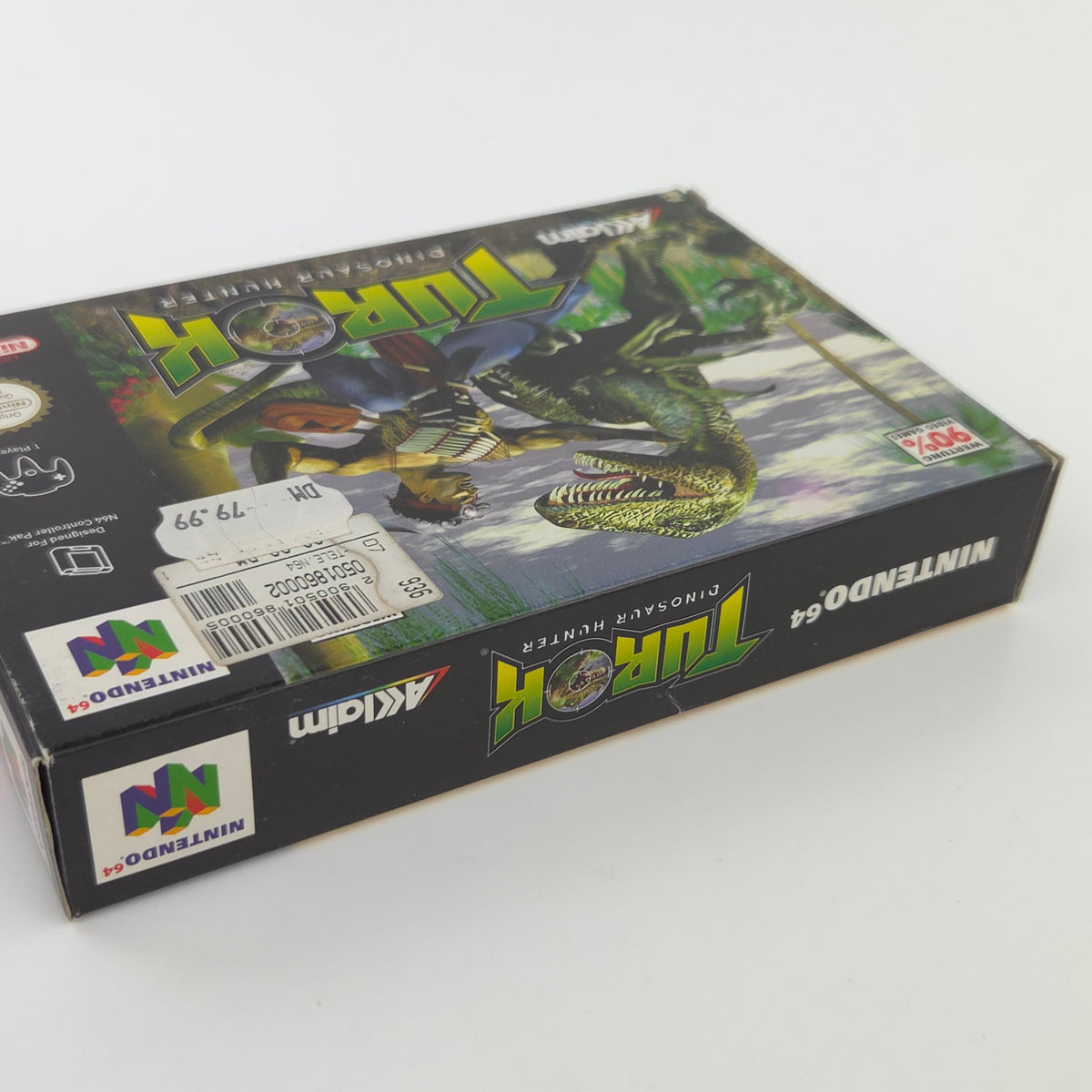 N64 Spiel Turok Dinosaur Hunter Komplett OVP PAL DE