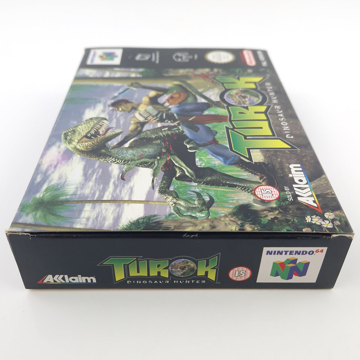 Nintendo 64 Spiel – Turok Dinosaur Hunter OVP PAL