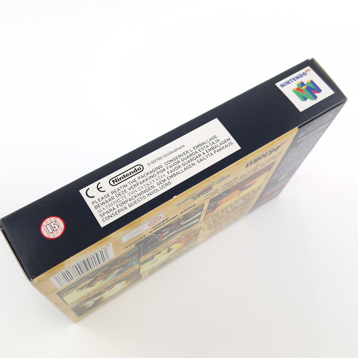 Nintendo 64 Spiel – Turok Dinosaur Hunter OVP PAL