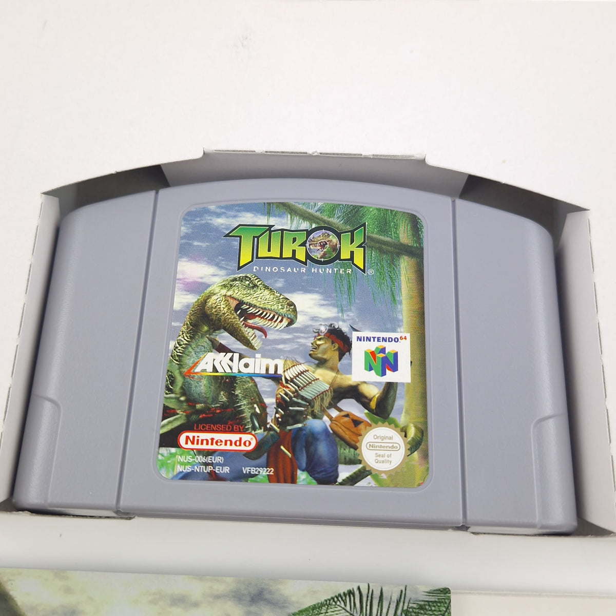 Nintendo 64 Spiel – Turok Dinosaur Hunter OVP PAL