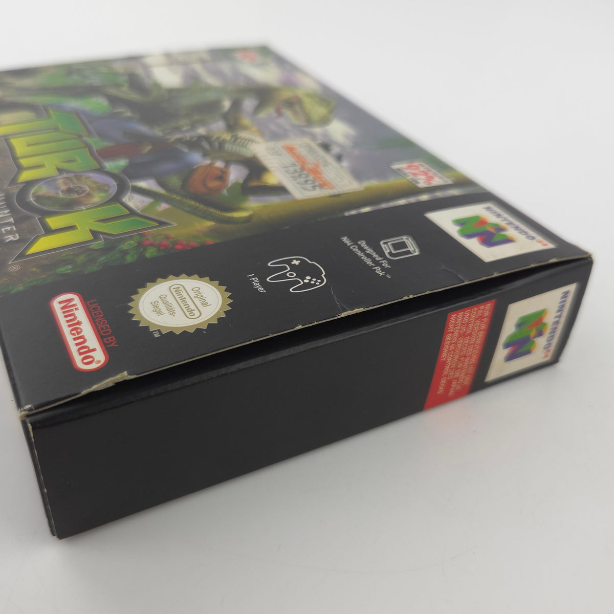 Nintendo 64 Spiel Turok Dinosaur Hunter OVP PAL