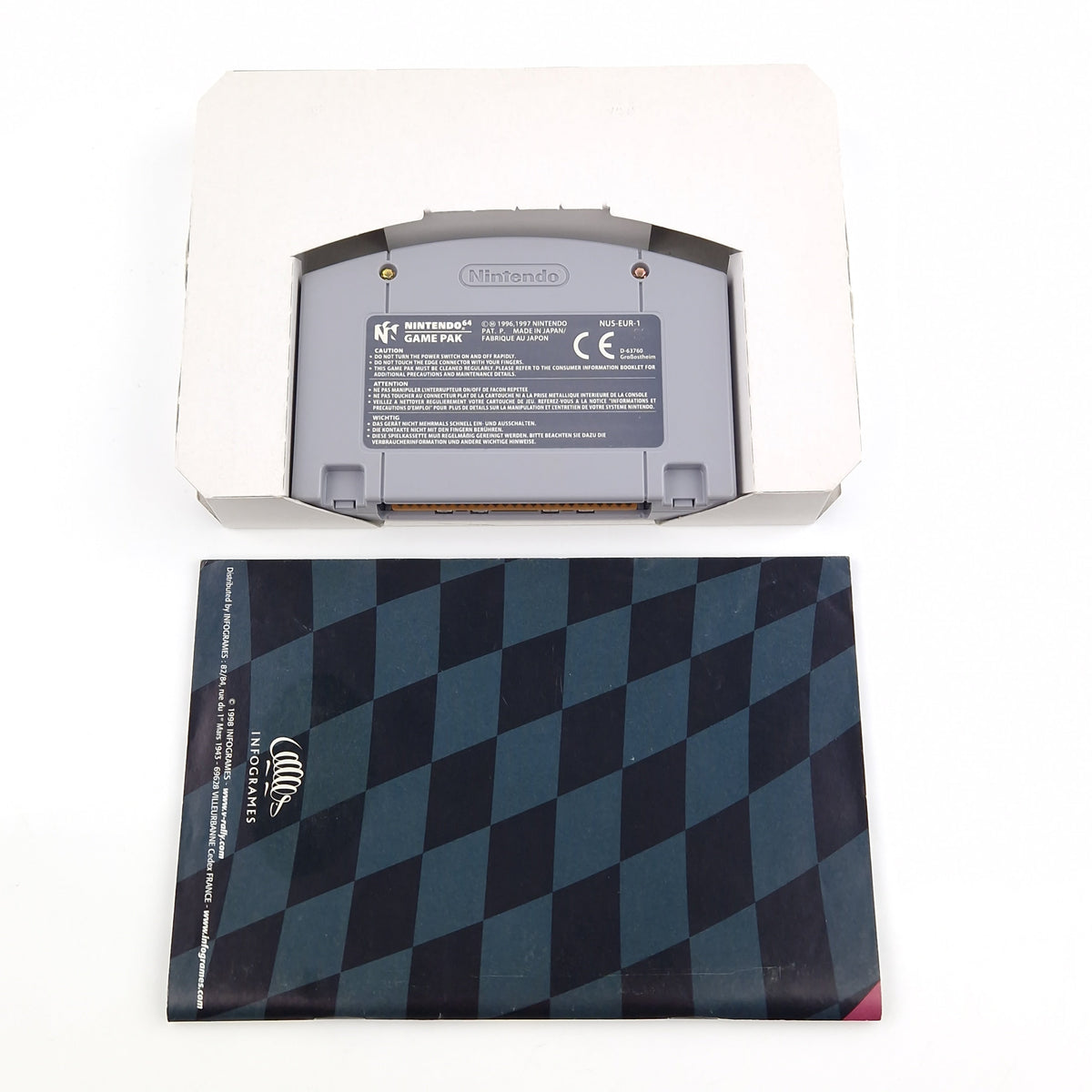 Nintendo 64 Spiel – V-Rally Edition 99 OVP PAL
