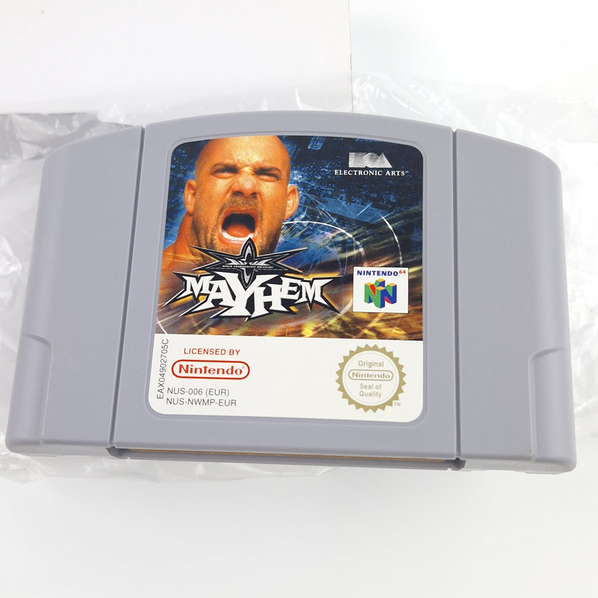 Nintendo 64 Spiel – WCW World Championship Mayhem OVP PAL