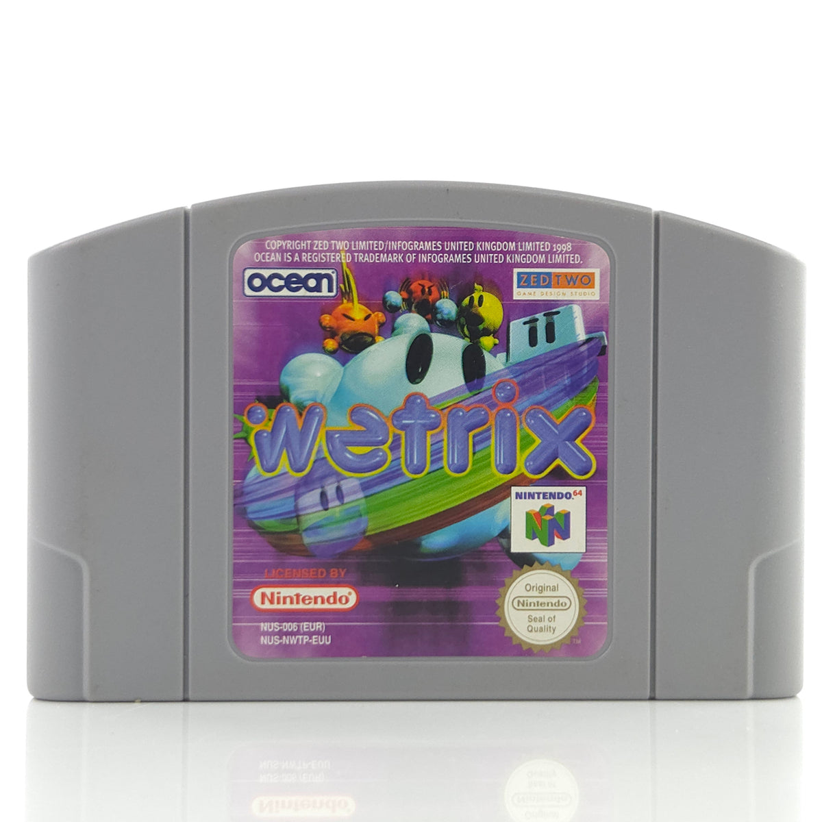 Nintendo 64 Spiel: Wetrix - N64 Modul (PAL EUU) Ocean