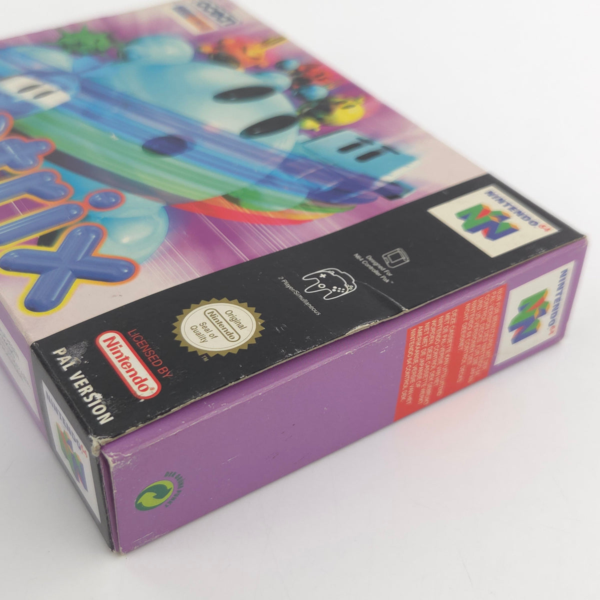 Nintendo 64 Spiel Wetrix N64 OVP CIB PAL EUR Ocean
