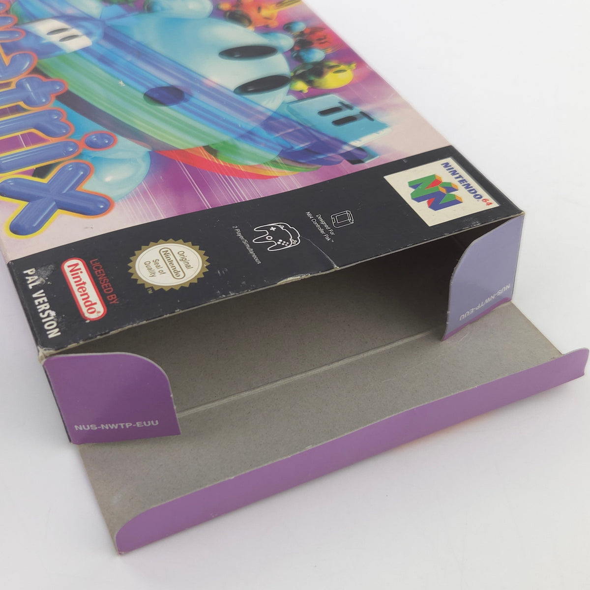Nintendo 64 Spiel Wetrix N64 OVP CIB PAL EUR Ocean