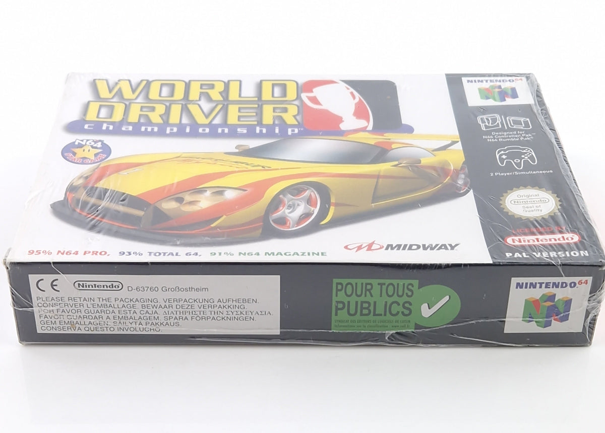 Nintendo 64 Spiel – World Driver Championship (N64 Neu)