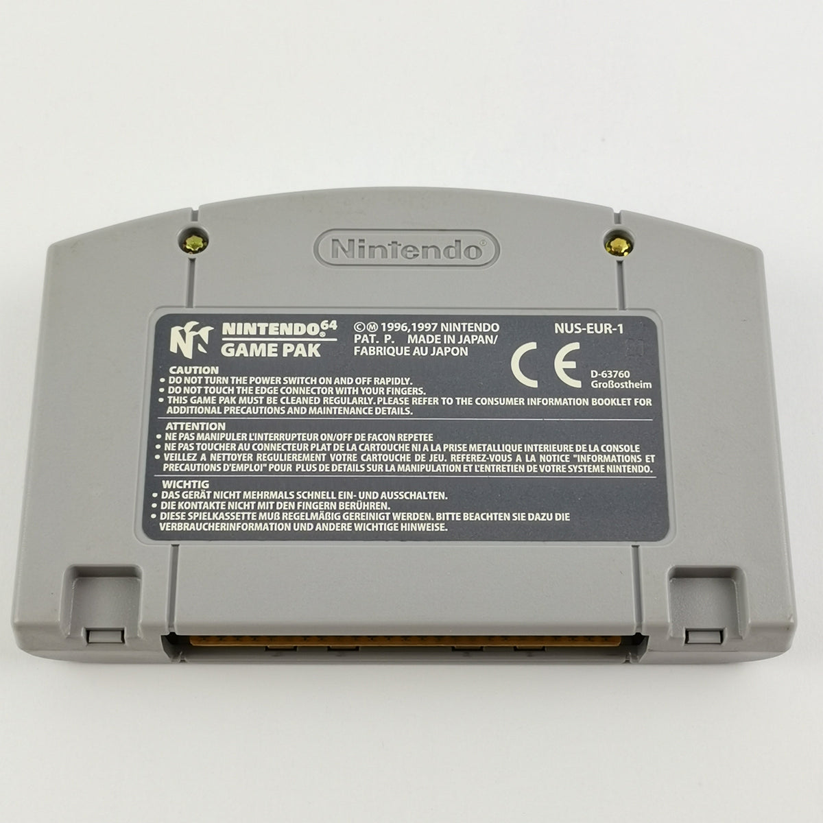 Nintendo 64 Spiel – Iggys Reckin Balls (N64 PAL)