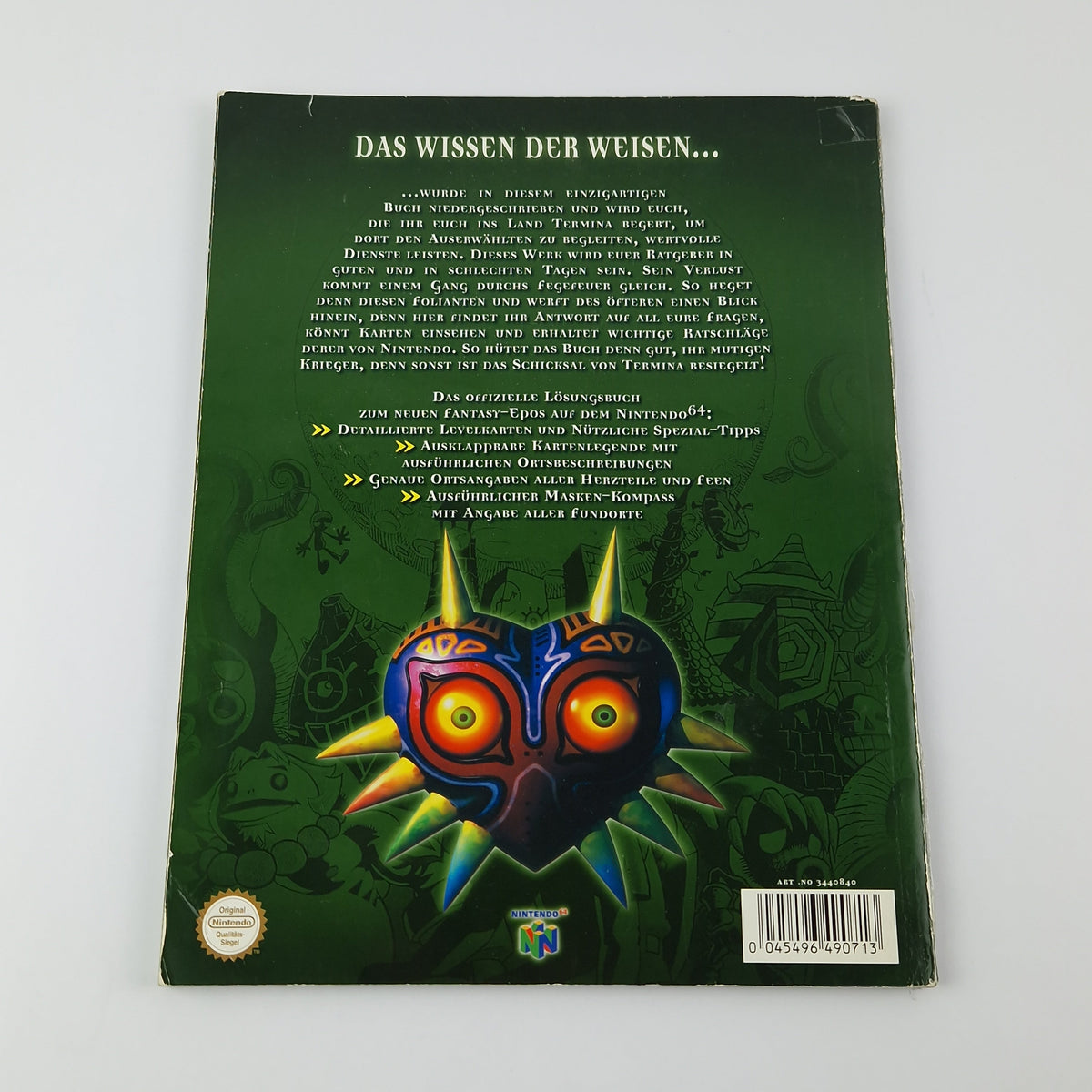 Nintendo 64 Spiel – Zelda Majoras Mask Spieleberater N64
