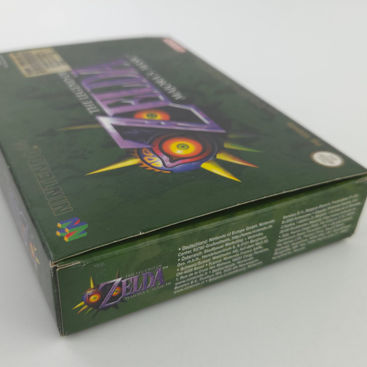 Nintendo 64 Spiel Zelda Majoras Mask N64 Modul OVP CIB PAL