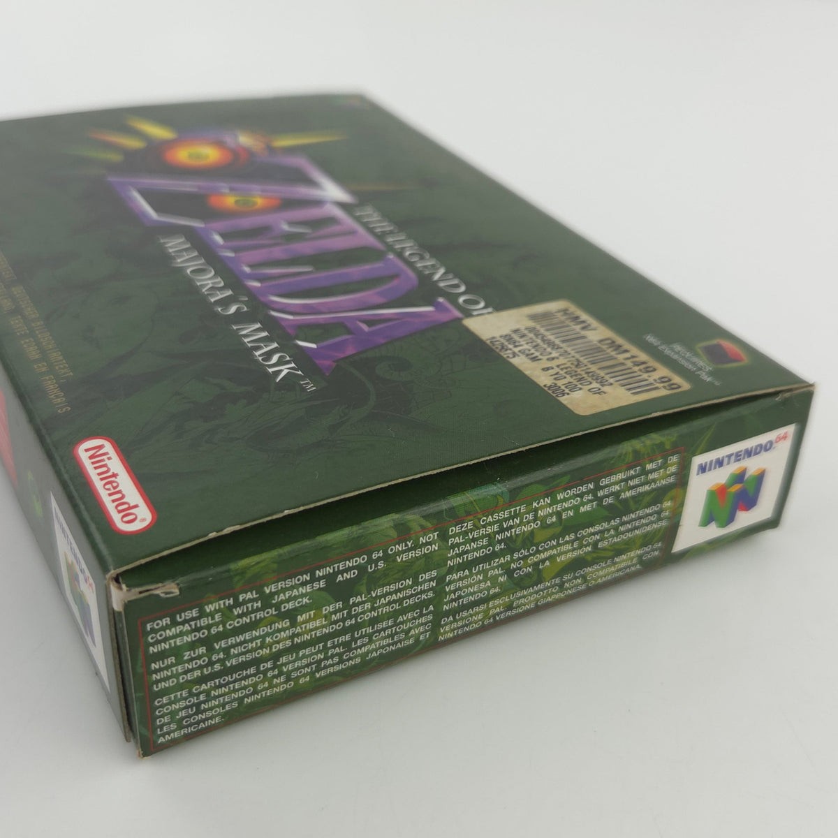 Nintendo 64 Spiel Zelda Majoras Mask N64 Modul OVP CIB PAL