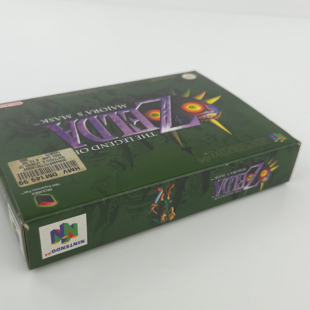 Nintendo 64 Spiel Zelda Majoras Mask N64 Modul OVP CIB PAL