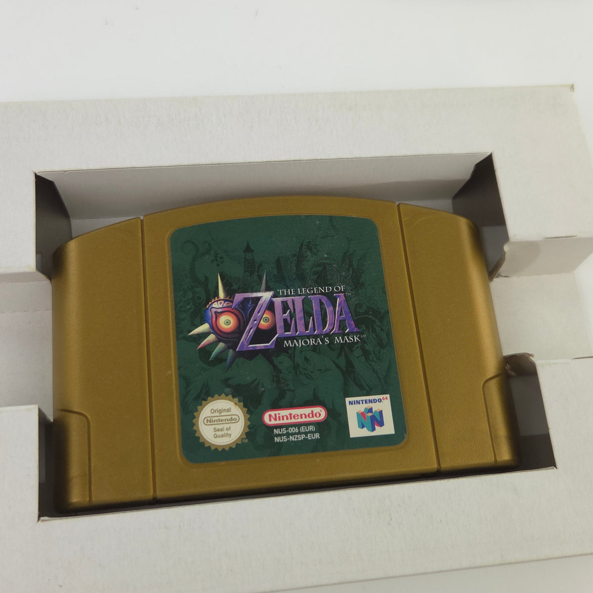 Nintendo 64 Spiel Zelda Majoras Mask N64 Modul OVP CIB PAL