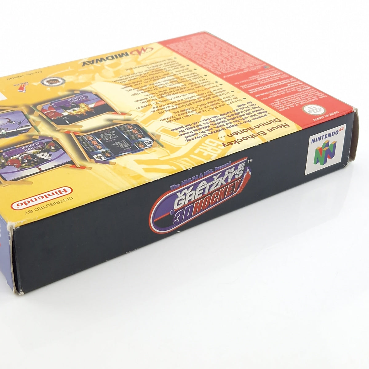 Nintendo 64 Spiel – Wayne Gretzkys 3D Hockey (OVP PAL)