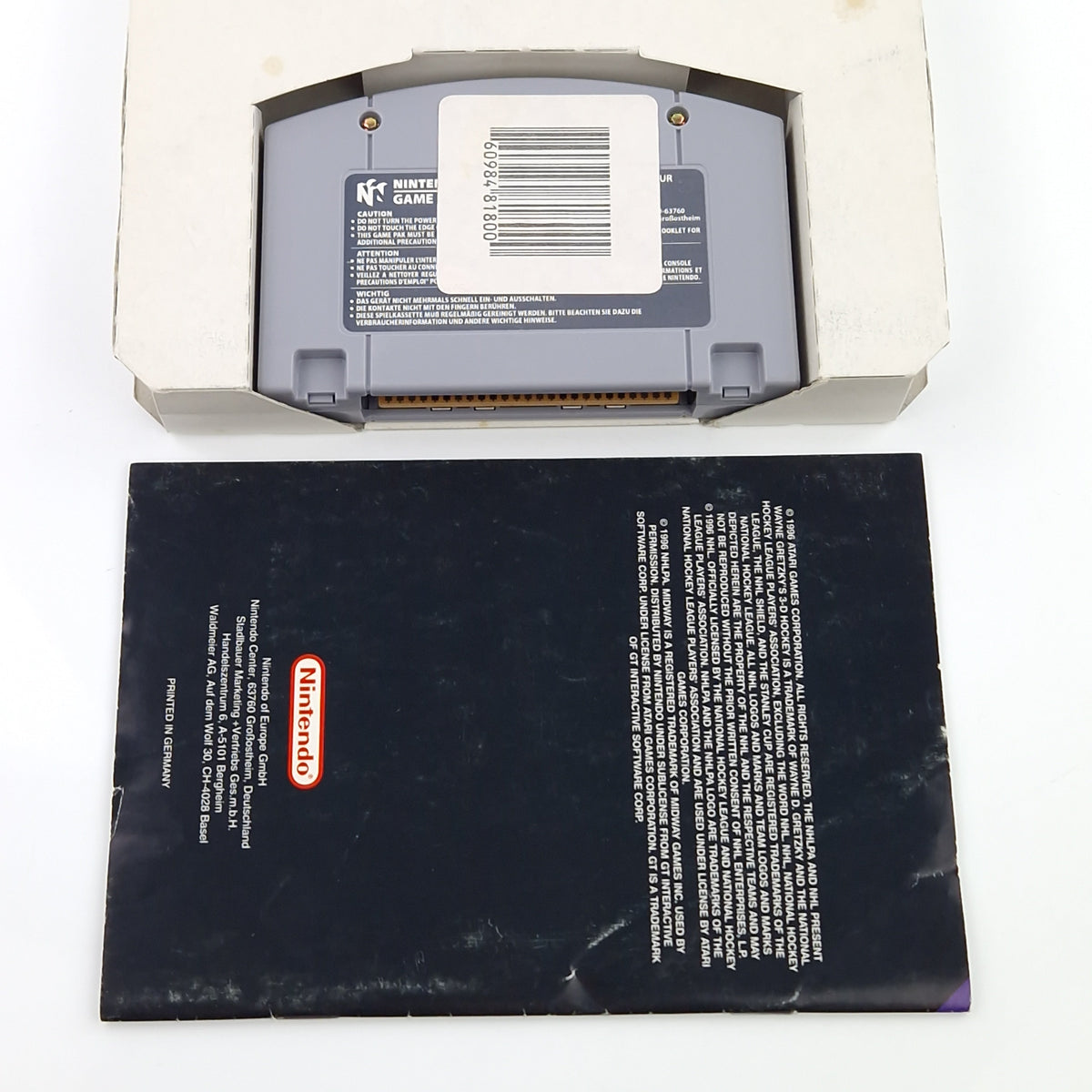 Nintendo 64 Spiel – Wayne Gretzkys 3D Hockey (OVP PAL)