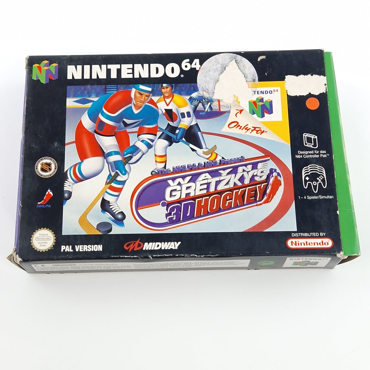 Nintendo 64 Spiel – Wayne Gretzkys 3D Hockey (OVP PAL)