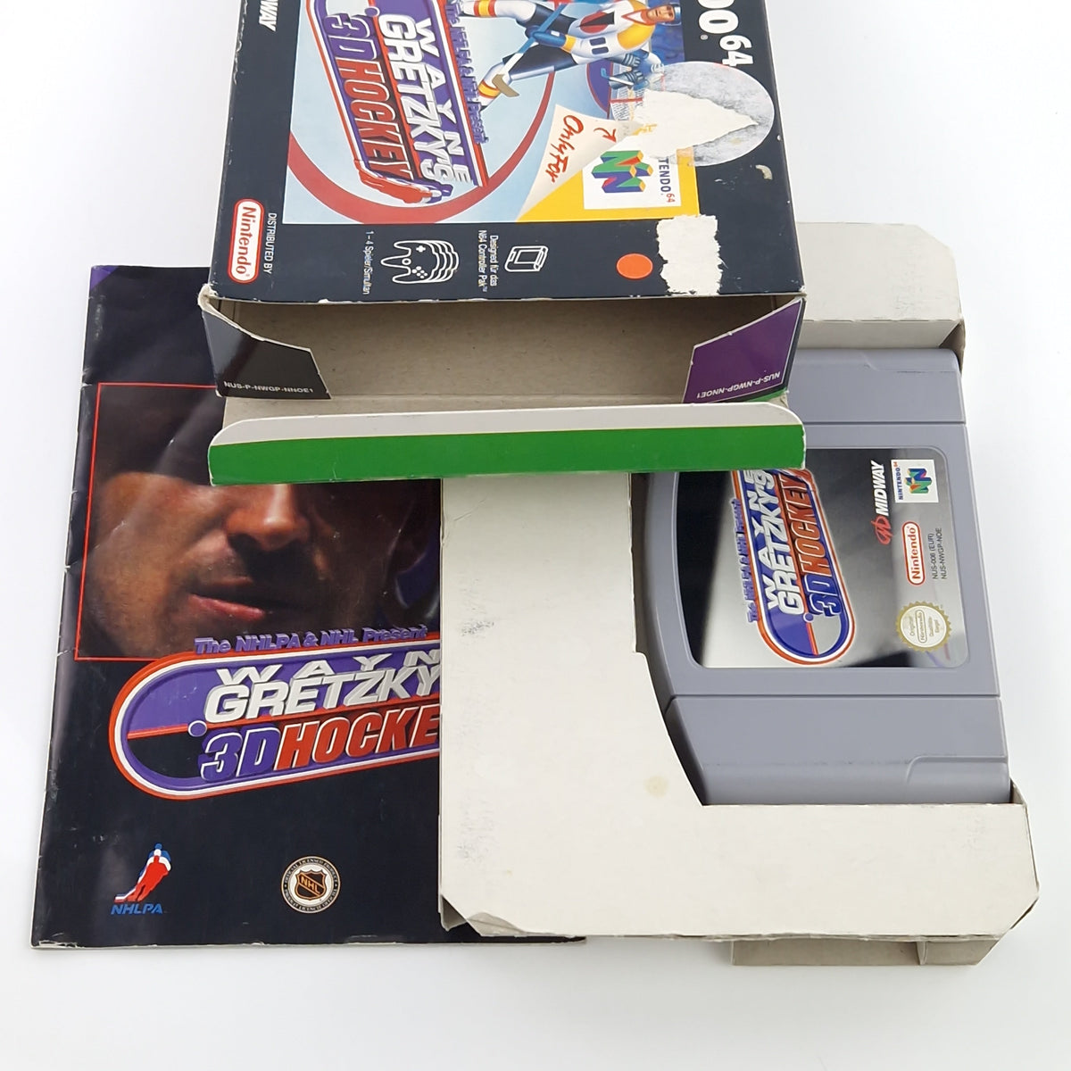 Nintendo 64 Spiel – Wayne Gretzkys 3D Hockey (OVP PAL)