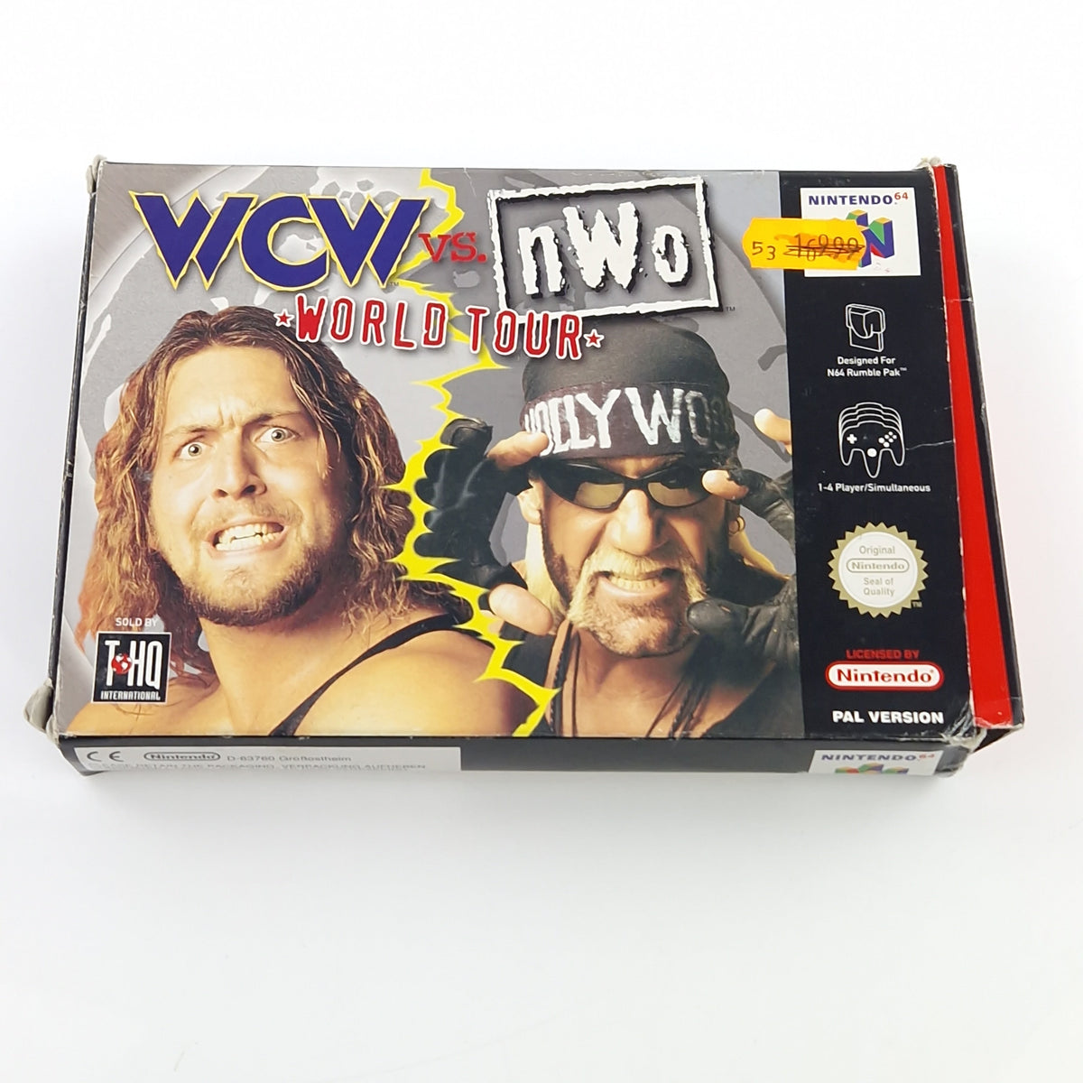 Nintendo 64 Spiel – WCW vs NWO World Tour (N64 PAL OVP)