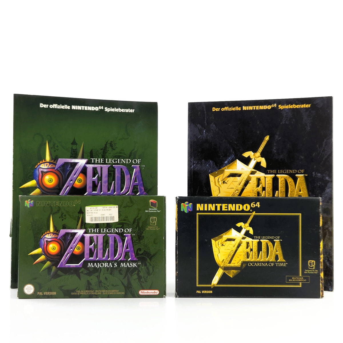 Nintendo 64 Spiel Zelda Ocarina Majora Mask Berater N64