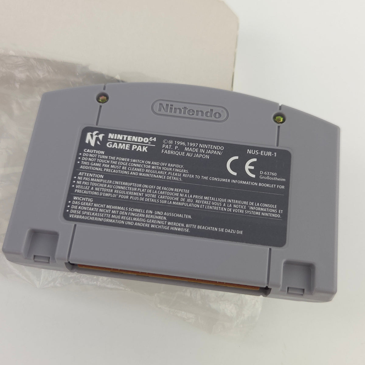 Nintendo 64 Spiel Zelda Ocarina Majora Mask Berater N64