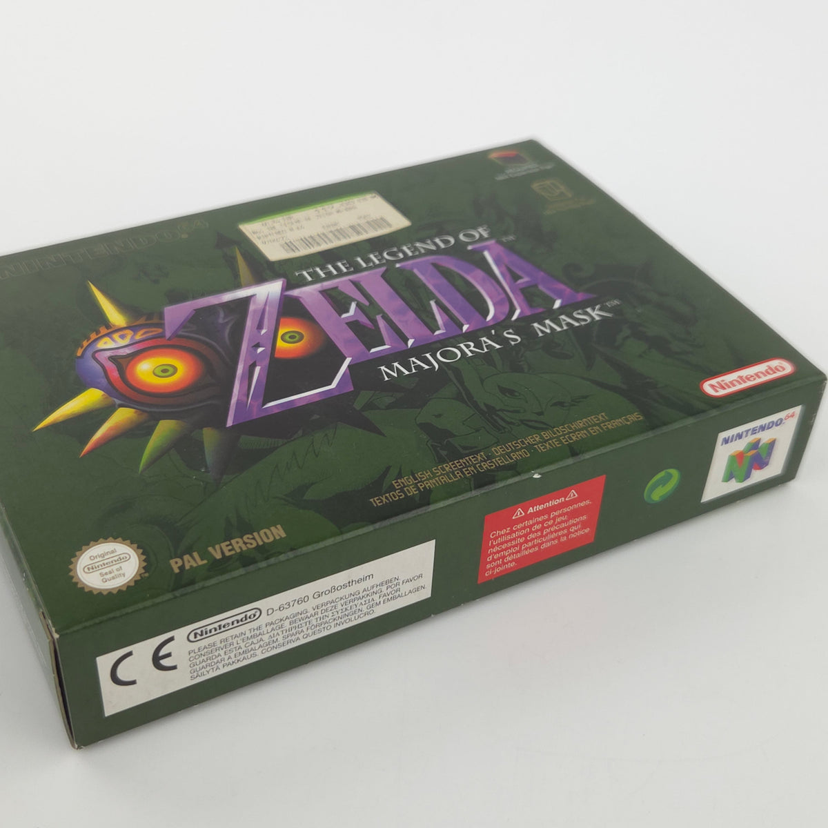 Nintendo 64 Spiel Zelda Ocarina Majora Mask Berater N64