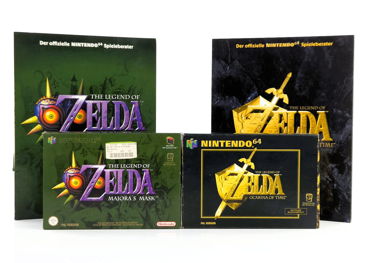 Nintendo 64 Spiel Zelda Ocarina Majora Mask Berater N64