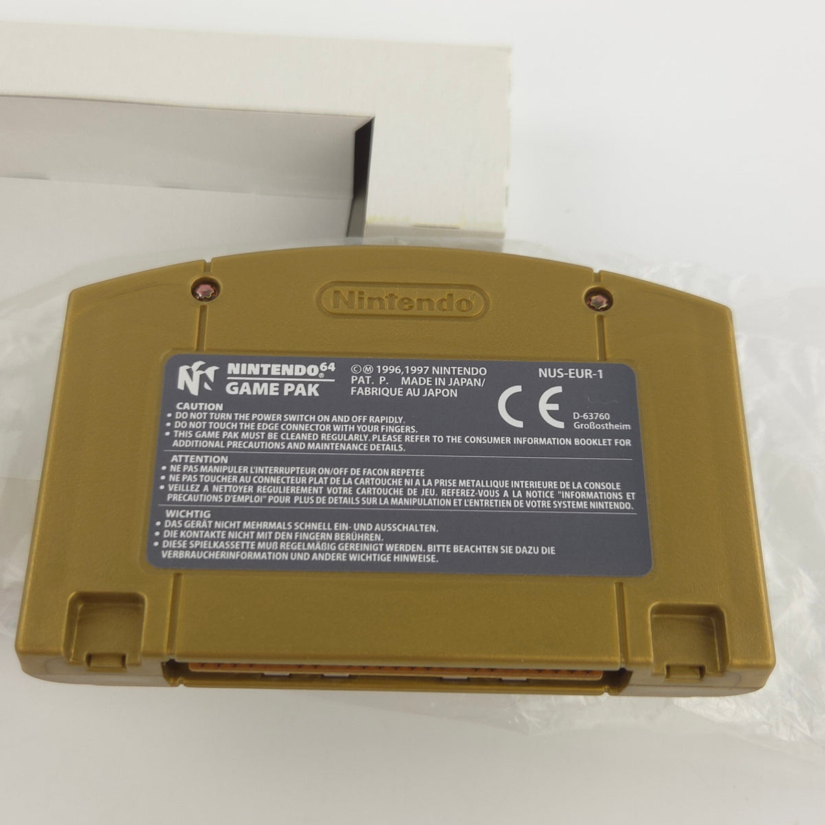 Nintendo 64 Spiel Zelda Ocarina Majora Mask Berater N64