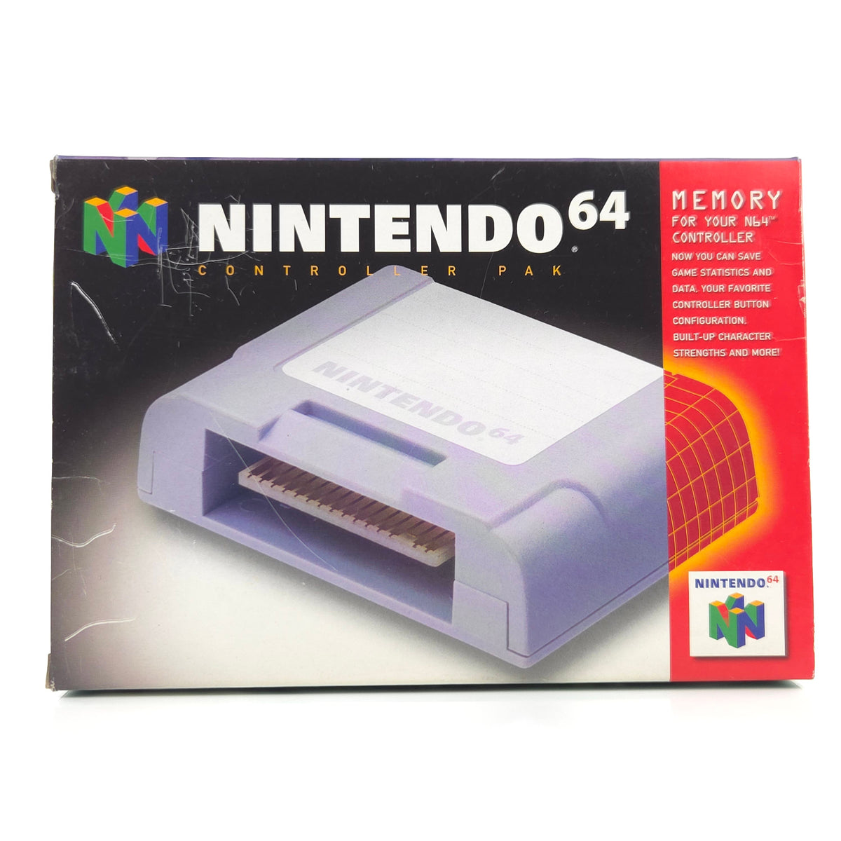 Nintendo 64 Zubehör Controller Pak Speicherkarte OVP N64