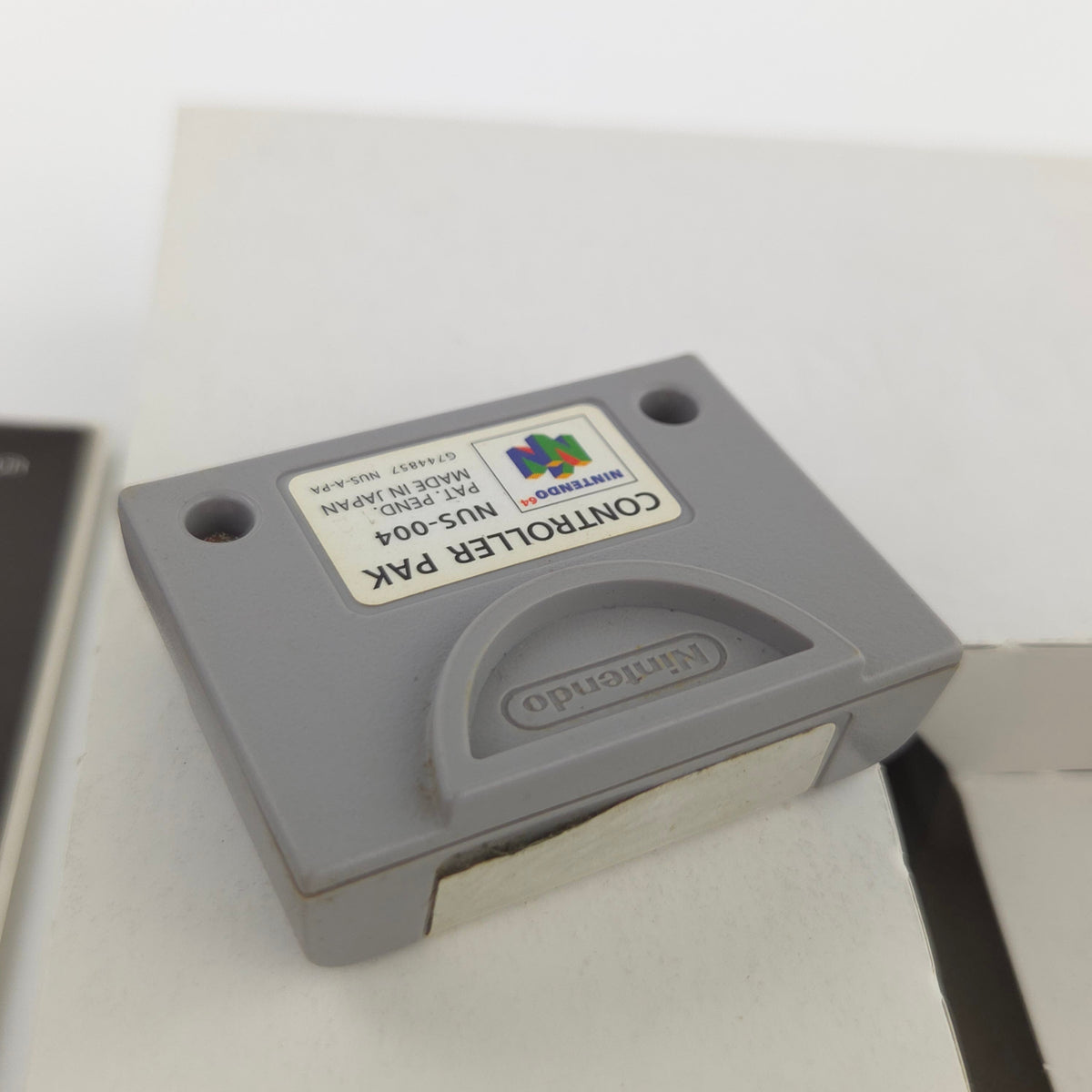 Nintendo 64 Zubehör Controller Pak Speicherkarte OVP N64