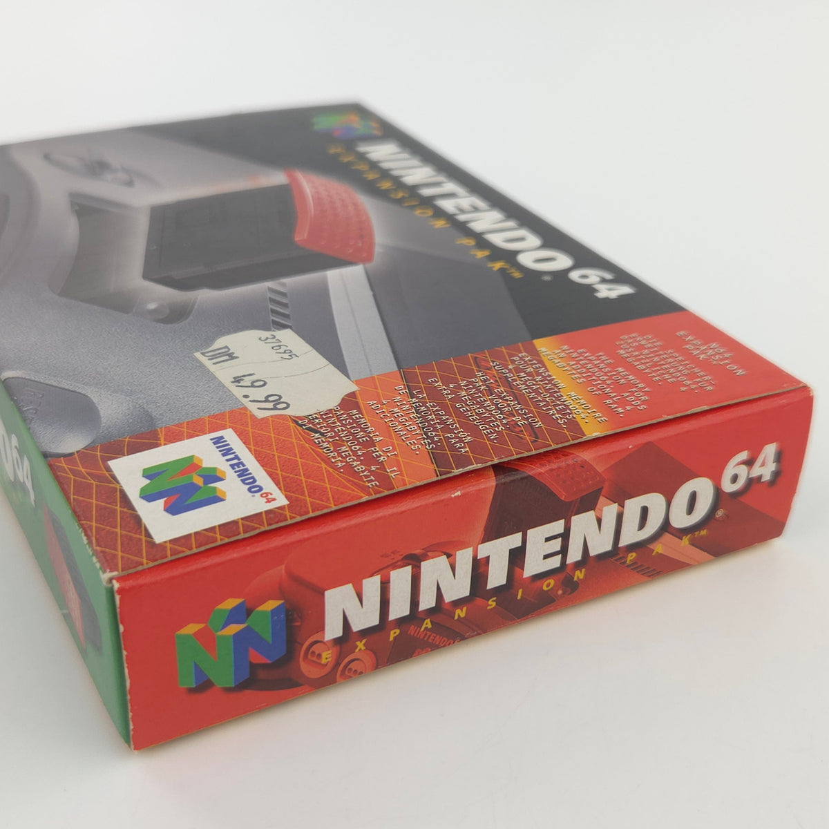 Nintendo 64 Zubehör Expansion Pak RAM Erweiterung OVP PAL