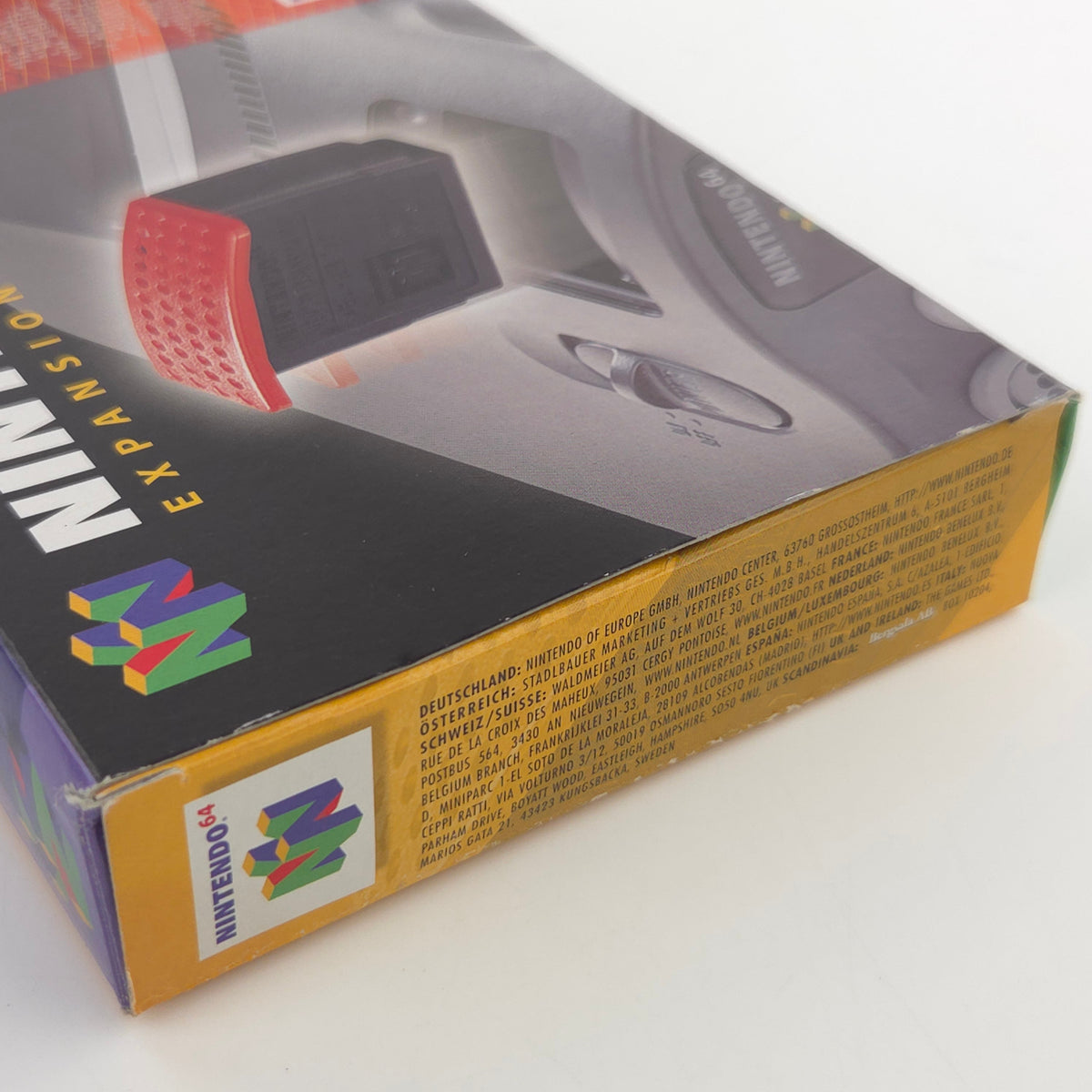 Nintendo 64 Zubehör Expansion Pak Ram Erweiterung OVP PAL