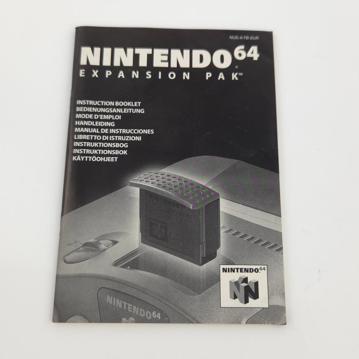 N64 Zubehör Expansion Pak RAM Erweiterung in OVP