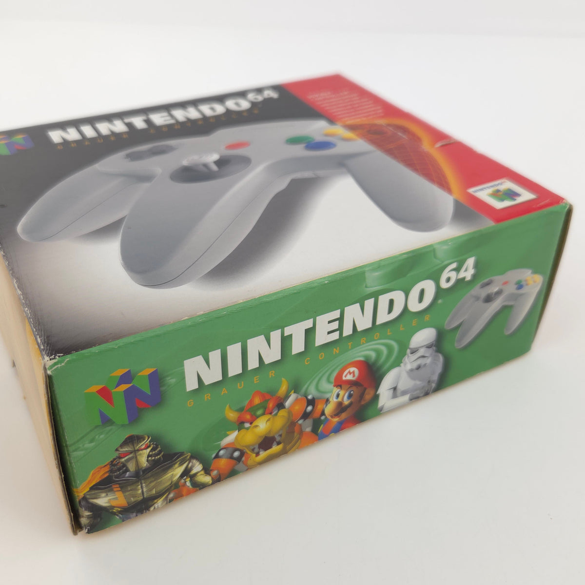 Nintendo 64 Original Grauer Controller Gamepad OVP PAL