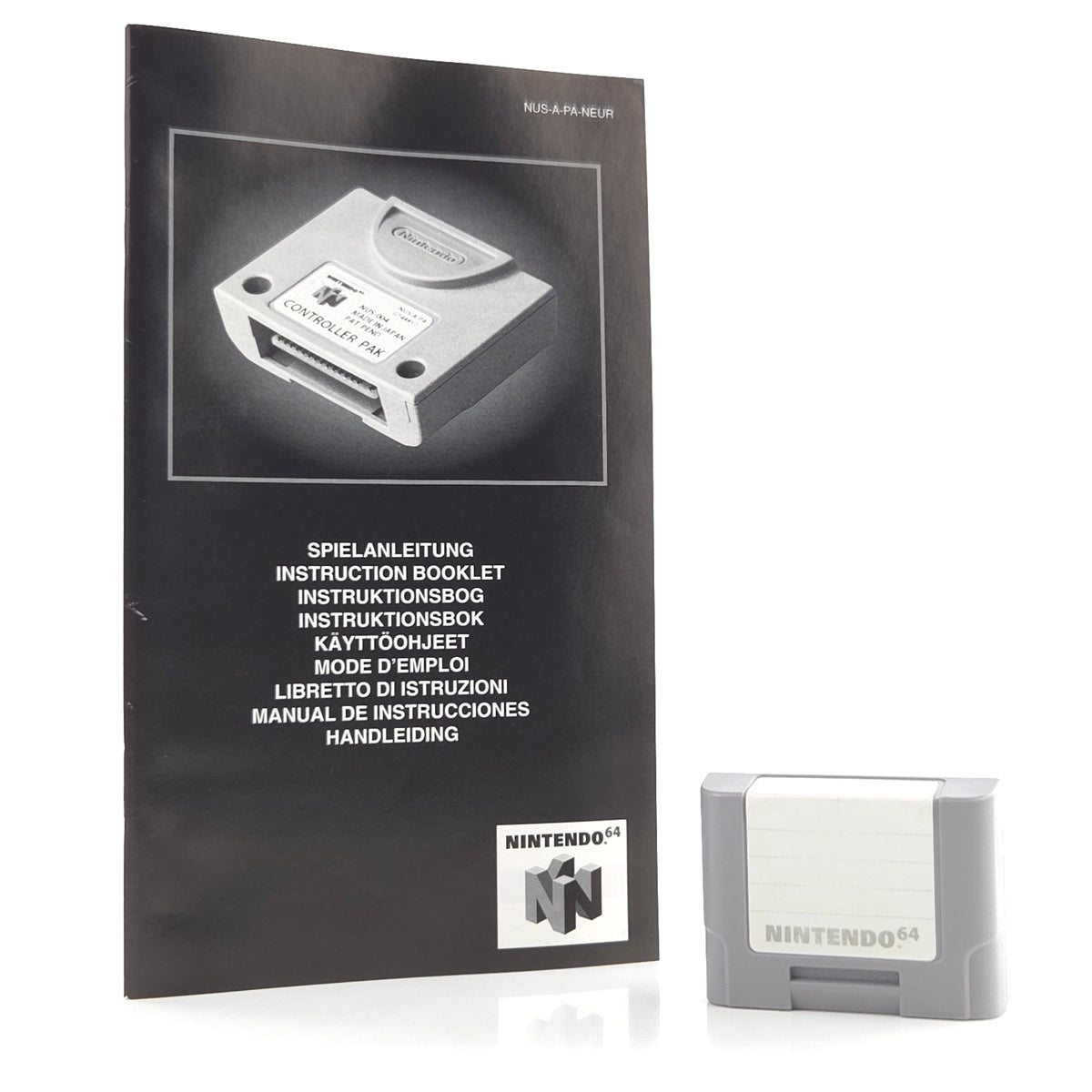 Nintendo 64 Original Controller Pak Speicherkarte Zubehör