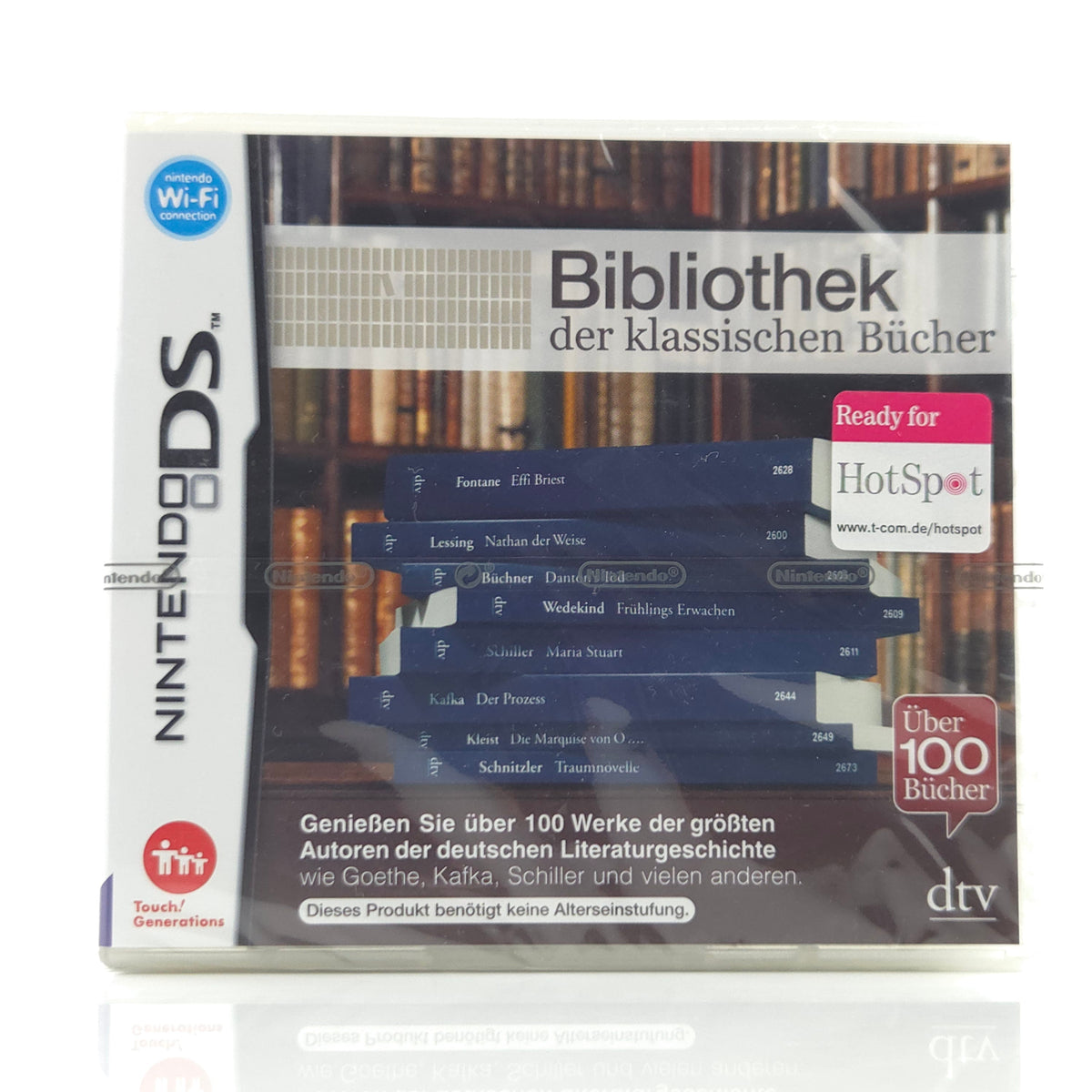 Nintendo DS Spiel Bibliothek klassischer Bücher NEU OVP