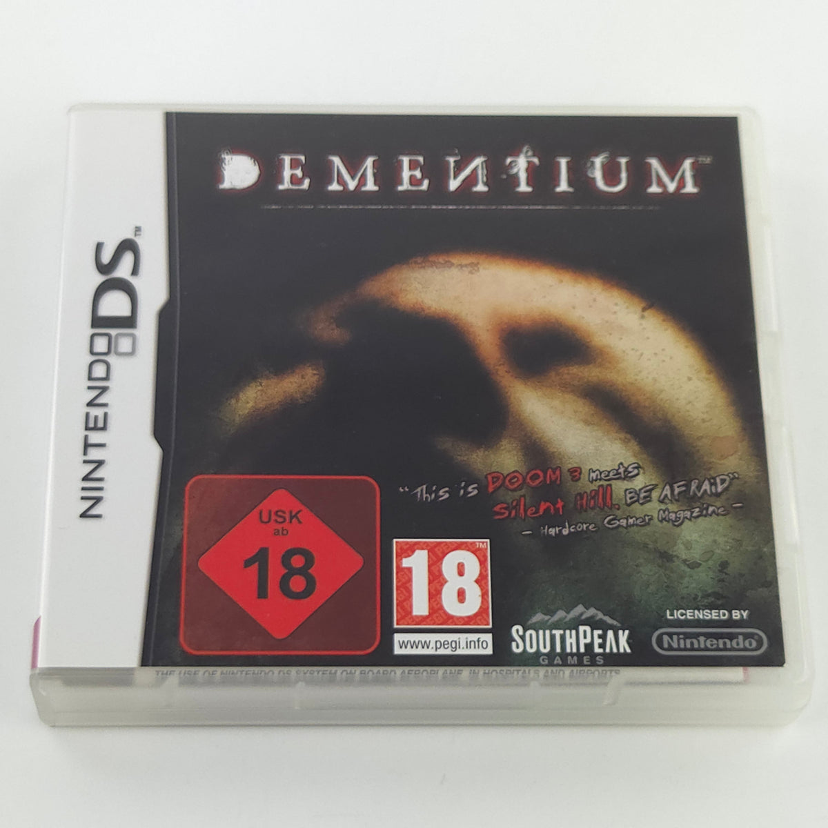 Nintendo DS Spiel Dementium PAL USK18