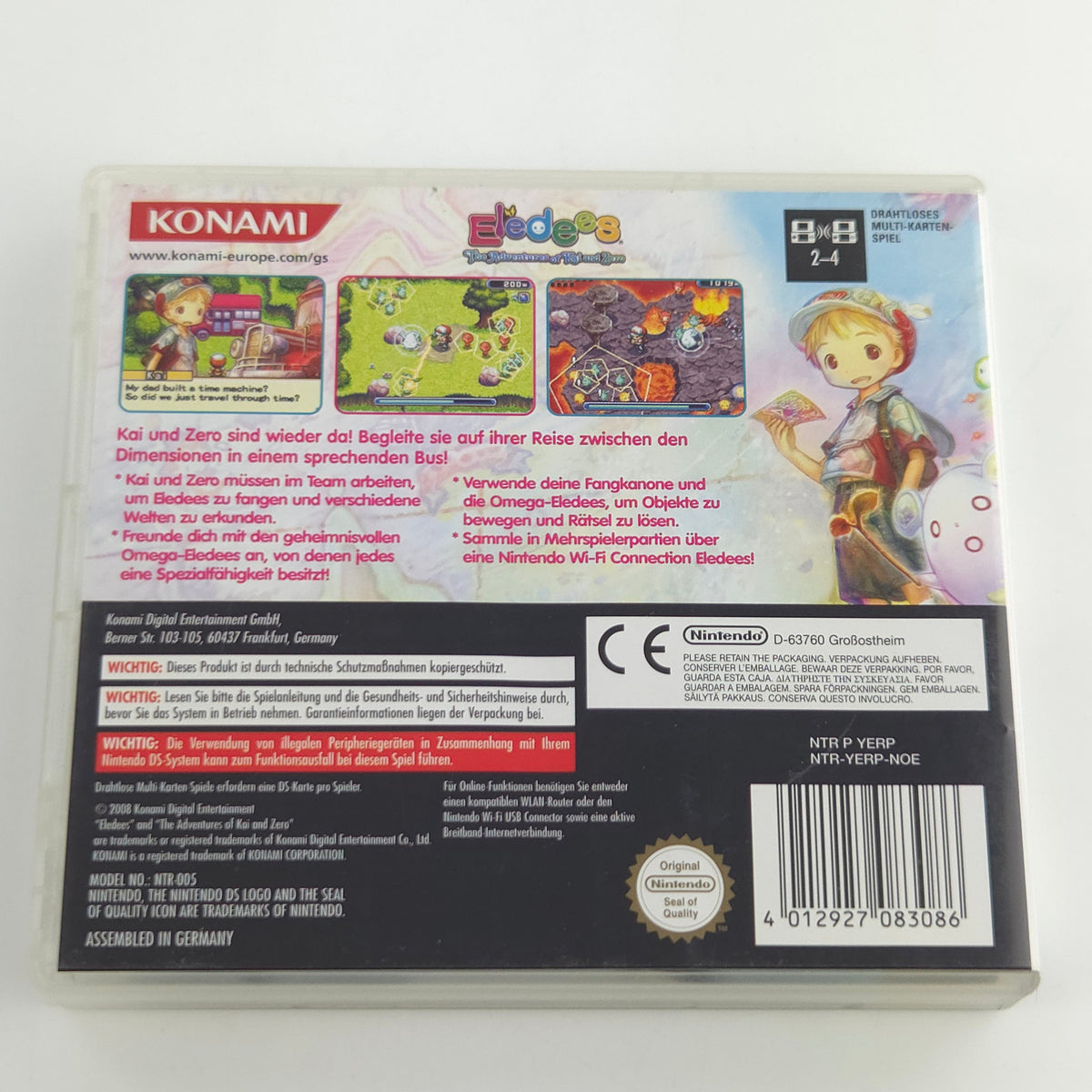 Nintendo DS Spiel Eledees OVP PAL