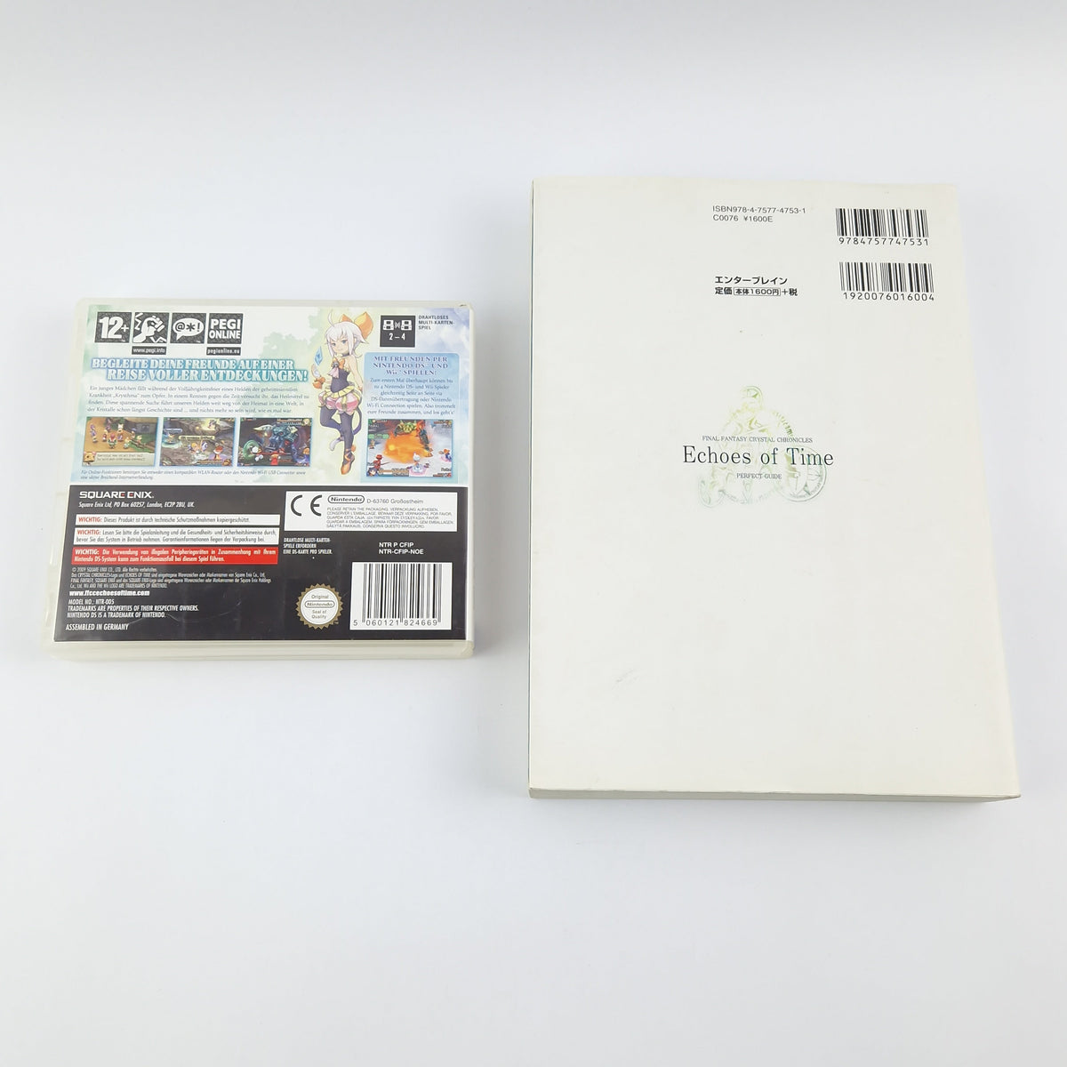 Nintendo DS Spiel: Final Fantasy Crystal Chronicles Echoes of Time + JAP Guide