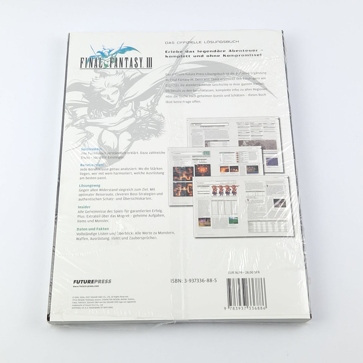 Nintendo DS Spiel – Final Fantasy III plus Lösungsbuch Neu
