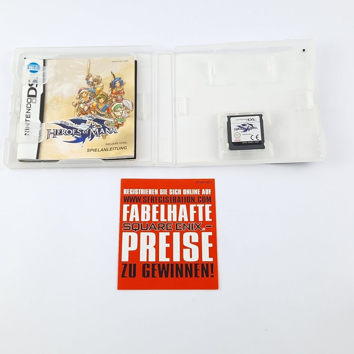Nintendo DS Spiel – Heroes of Mana plus Bradygames Guide