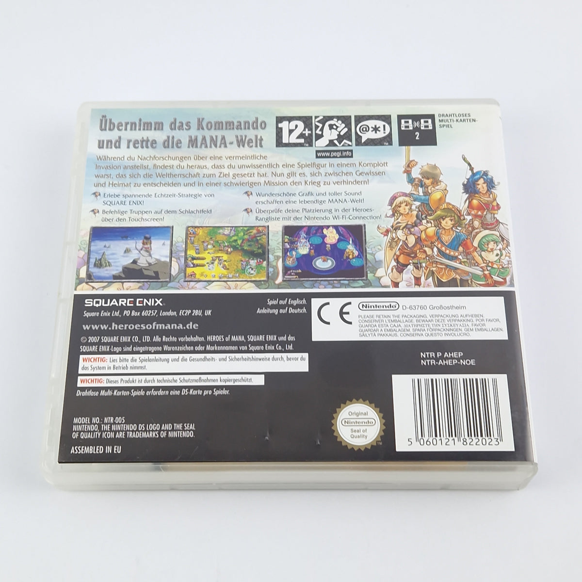 Nintendo DS Spiel – Heroes of Mana plus Bradygames Guide