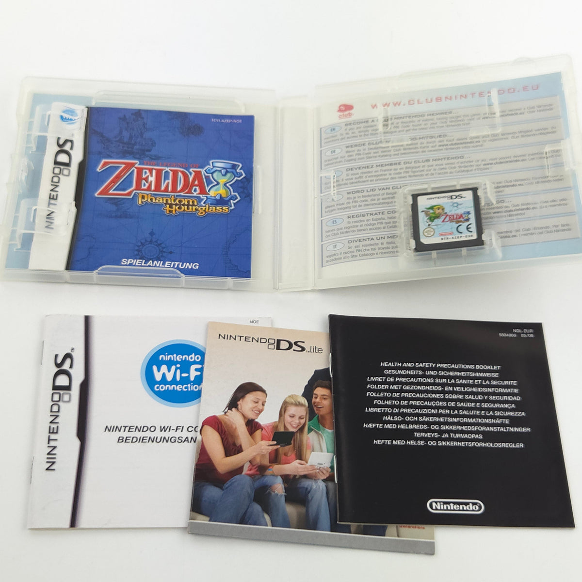 Nintendo DS Spiel The Legend of Zelda Phantom Hourglass PAL OVP
