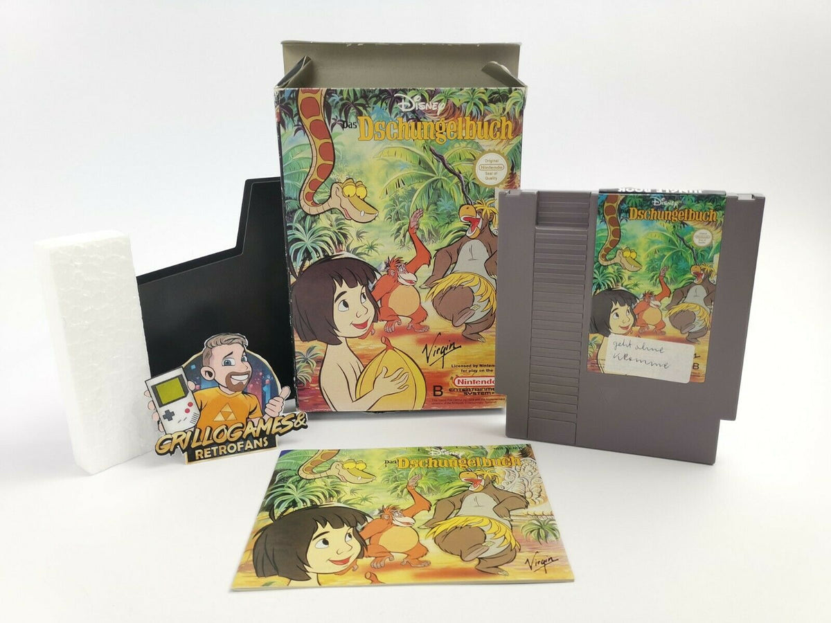 Nintendo Entertainment System Spiel – Disney Das Dschungelbuch NES OVP PAL