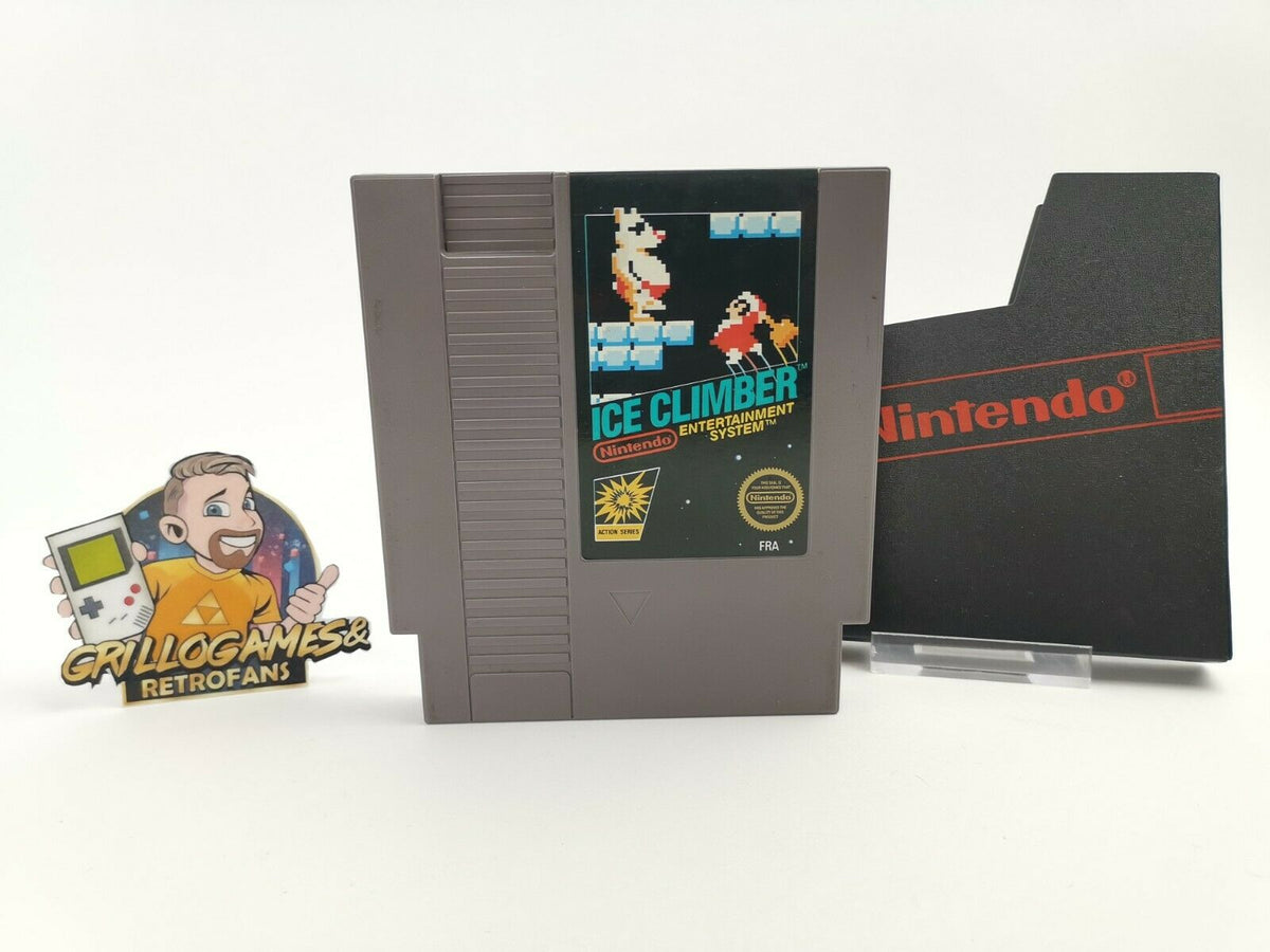 Nintendo Entertainment System Spiel – Ice Climber (PAL B FRA)