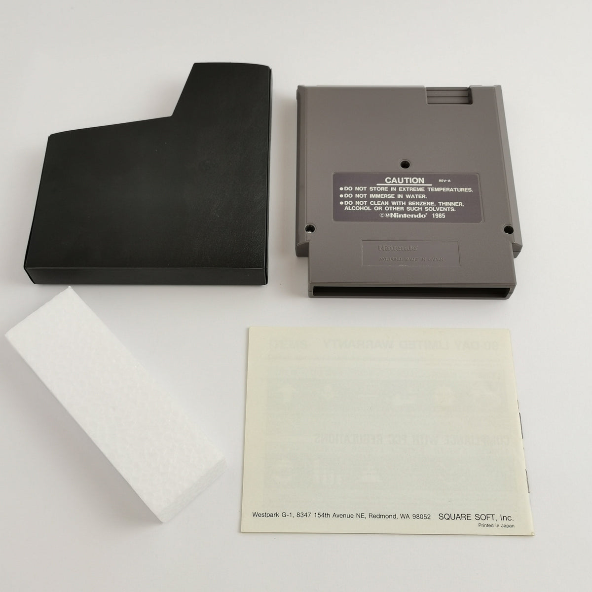 Nintendo Entertainment System Spiel: King´s Knight - Square | NES OVP NTSC USA