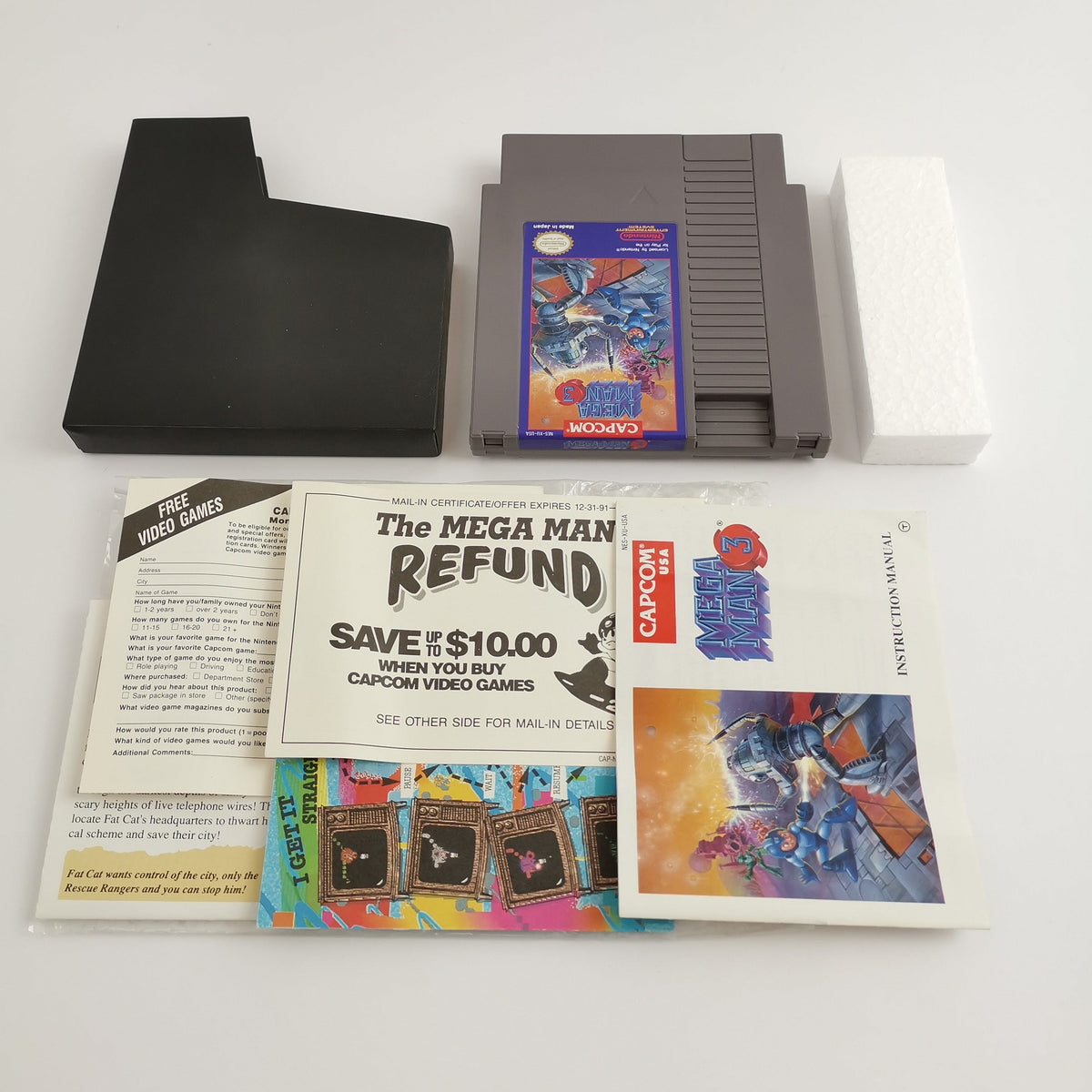 Nintendo Entertainment System Spiel: Mega Man 3 | NES OVP - NTSC-U/C USA