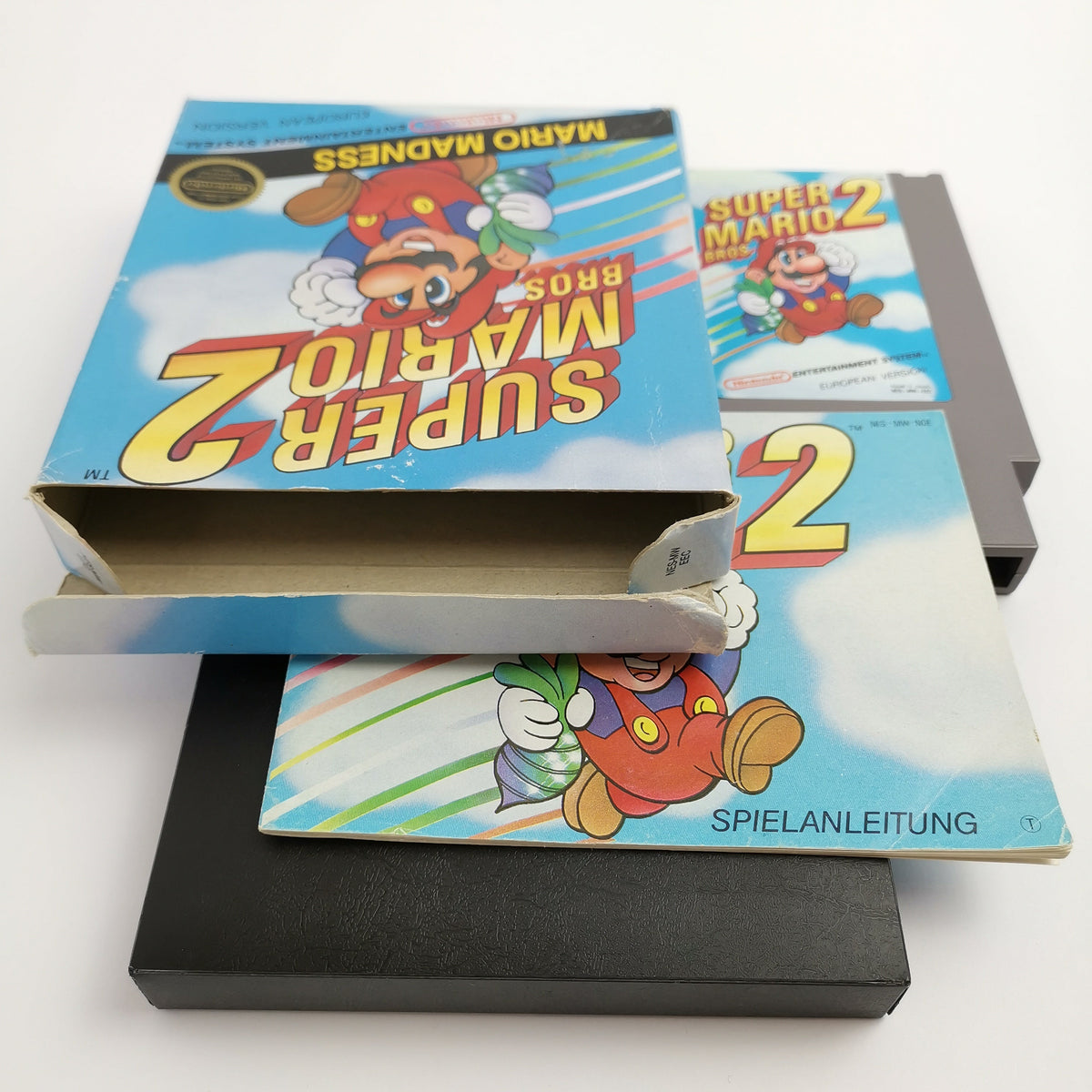Nintendo Entertainment System Spiel – Super Mario Bros. 2 OVP