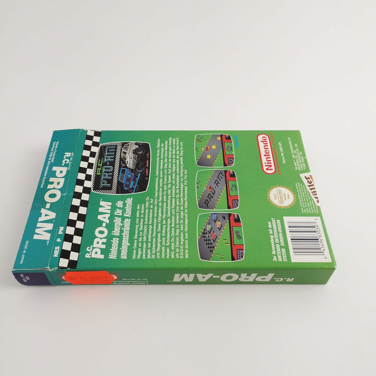 Nintendo Entertainment System Spiel – R.C. Pro-Am OVP PAL
